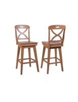 Millbrook X Back Counter Stool Stain